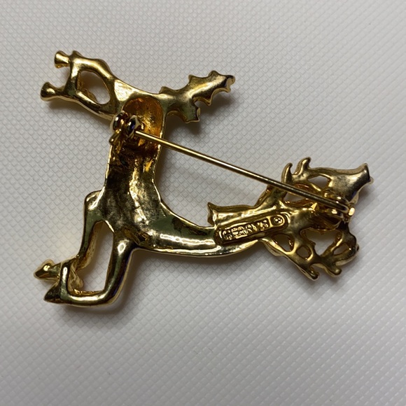 Vtg Gerry's Christmas Brooch - Picture 2 of 4